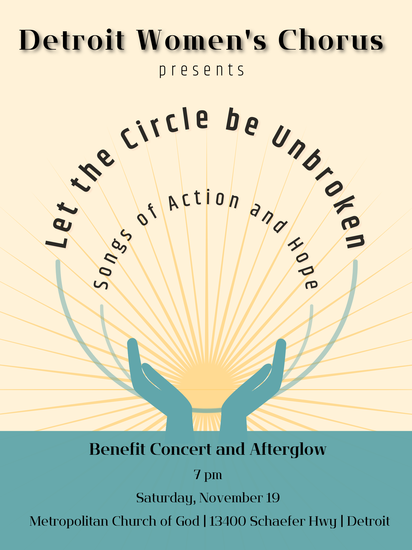 Let the Circle Be Unbroken Songs of Action and Hope Benefit Concert